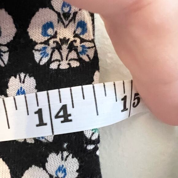 Boden Penelope jersey dress long sleeve carnation stamp 100% cotton knit spring - Picture 12 of 12